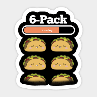 Loading 6-pack tacos Sticker